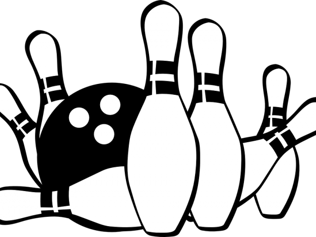 Bowling Graphic - Bowling Pin Clipart (640x480), Png Download