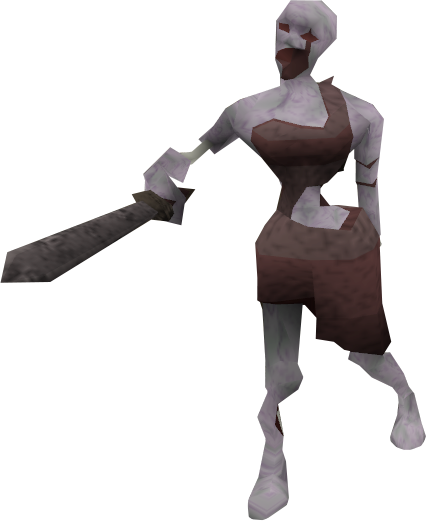 Runescape Lvl 22 Skeleton (426x521), Png Download