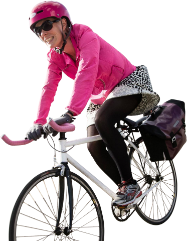 Respond To The Consultation - Hybrid Bicycle (408x499), Png Download