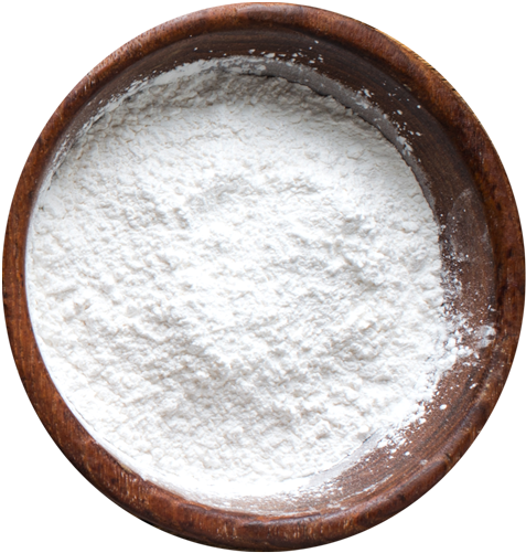 Bowl Transparent Flour Jpg Library Stock - Flour In A Bowl Png (522x529), Png Download