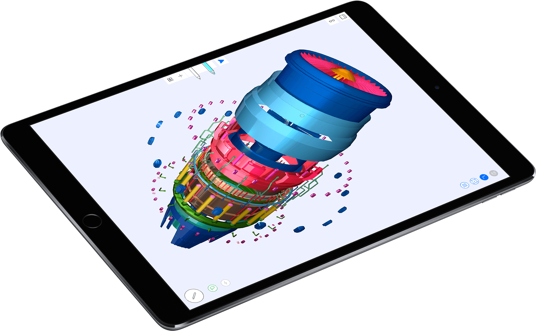 Apple Ipad Pro - Ipad Pro (2048x1119), Png Download