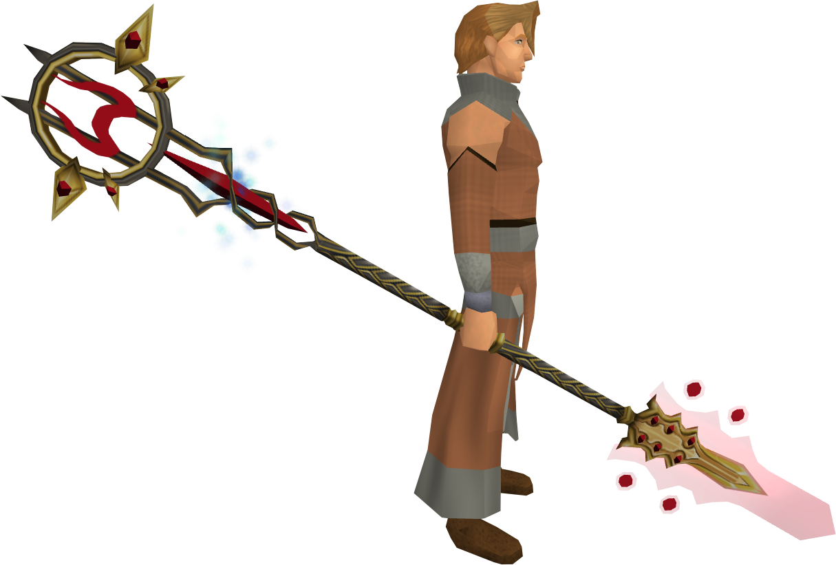 Spear Clipart Melee - Cartoon (1215x821), Png Download