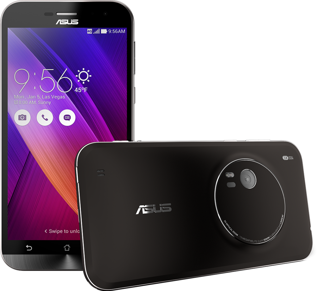 Asus Zenfone Zoom Camera Centric Smartphone Announced - Latest Phone Of Asus (1024x940), Png Download