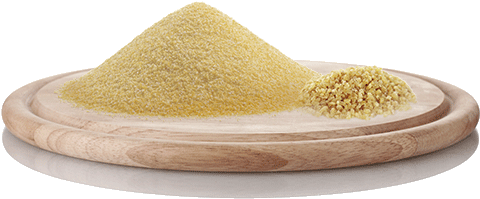 Sack Of Flour Png - Semolina Fine Medium Coarse (520x252), Png Download