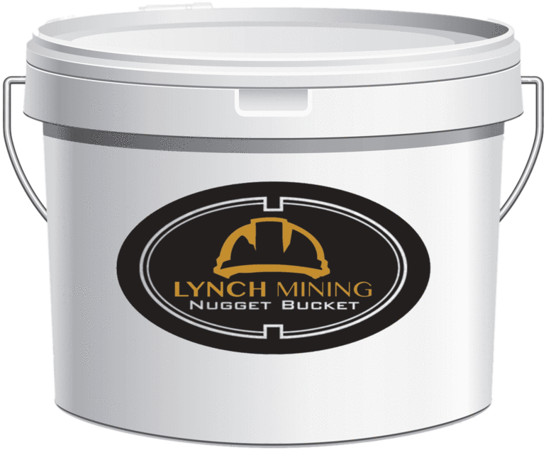 Lynch Mining® Nugget Bucket - Bucket (897x1024), Png Download