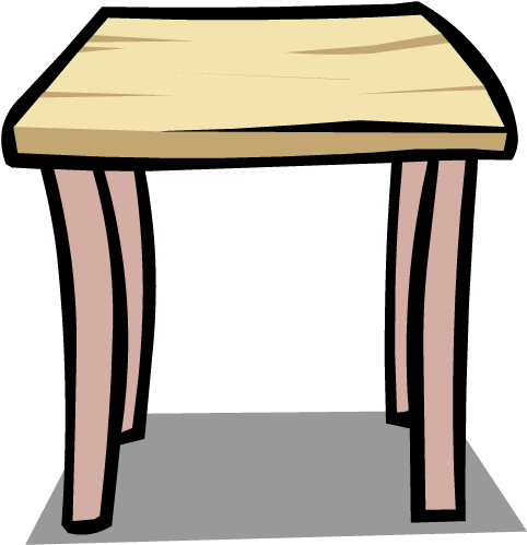 19, September 16, 2010 - Club Penguin Table (594x588), Png Download