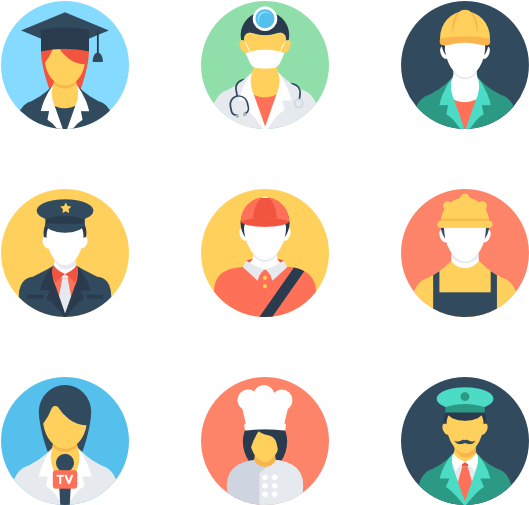 Professions - Portable Network Graphics (600x564), Png Download