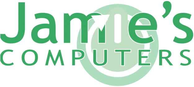 Jamies Computers - T-shirt (630x287), Png Download