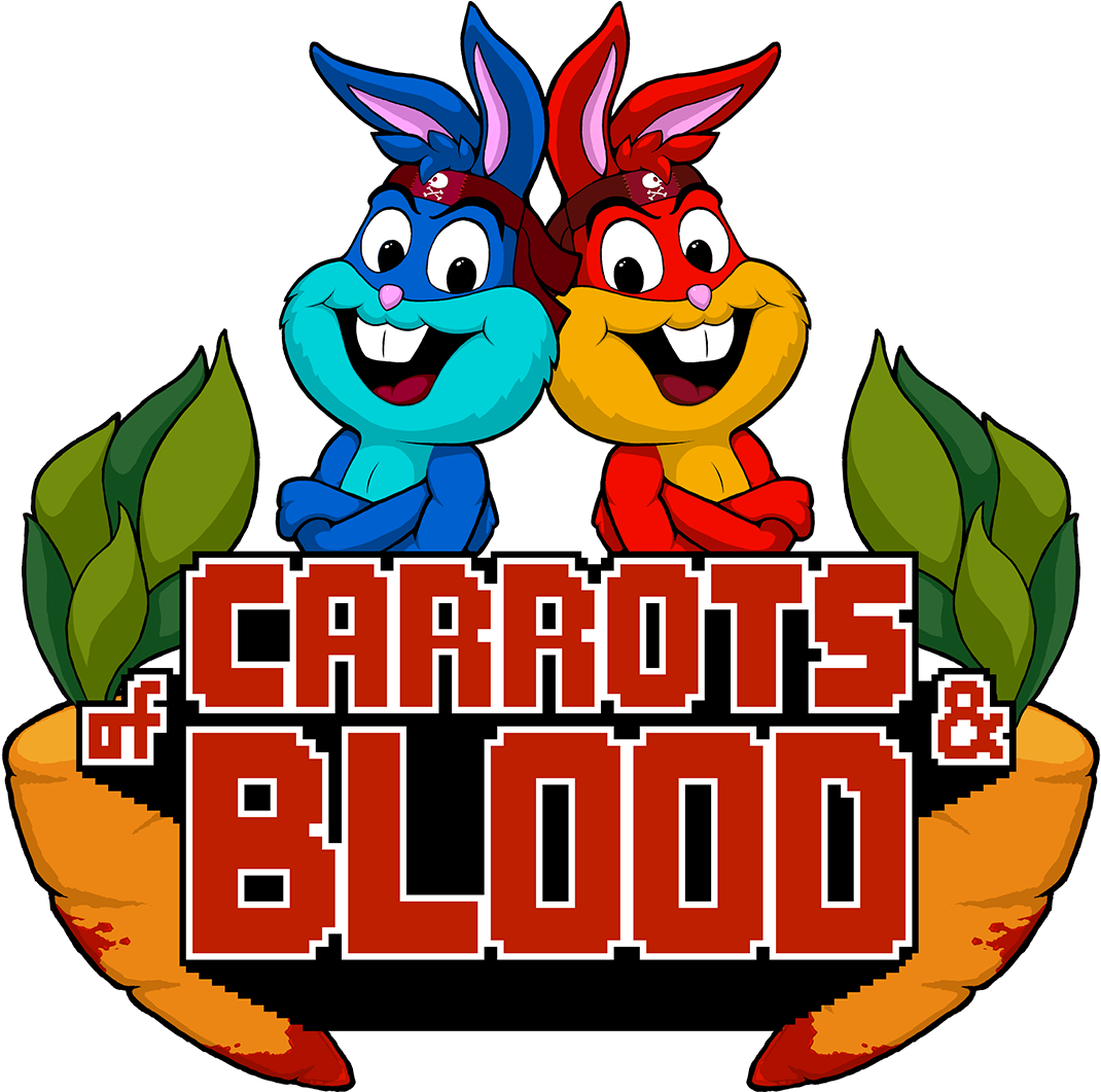 Hello Fellow Gamedevs, - Carrots And Blood Logo (1920x1080), Png Download