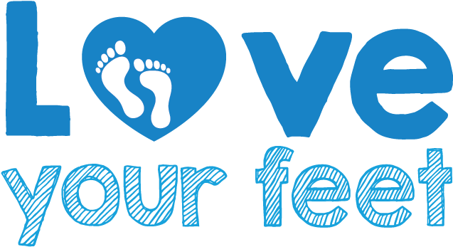 Download The “love Your Feet” Logo To Use On Your Own - Love Your Feet (643x368), Png Download