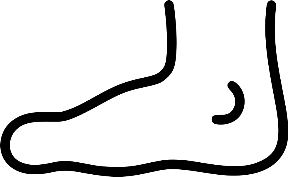 Leg Foot Orthopedics Flat Feet Comments - Icon (981x604), Png Download