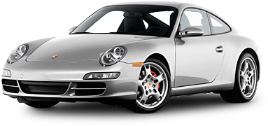 Silver Porsche Png - Porsche .png (450x300), Png Download