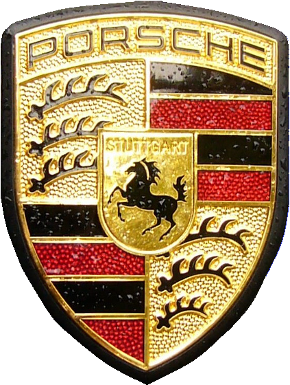 Porsche Hood Emblem - De Carros Logos (489x641), Png Download