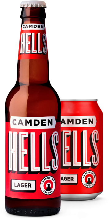 Hells Lager - Camden Hills Beer (416x736), Png Download
