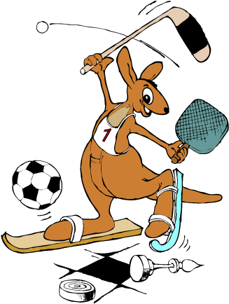 Report - Kangaroo (342x454), Png Download