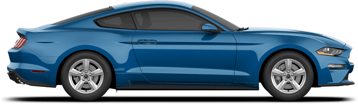 Velocity Blue - Velocity Blue Mustang 2019 (1200x400), Png Download