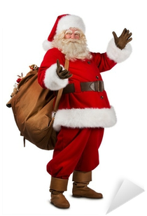 Cushion Co - Santa Pillow 16" X 12" (400x400), Png Download