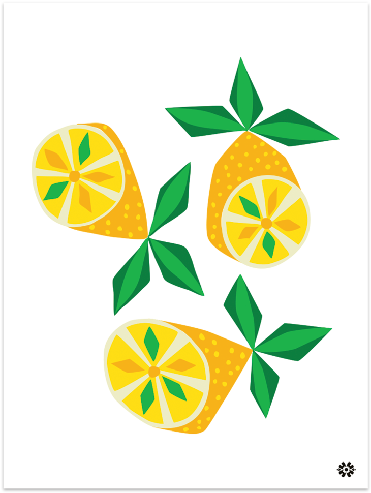 Lemonspostermockup (1000x1000), Png Download