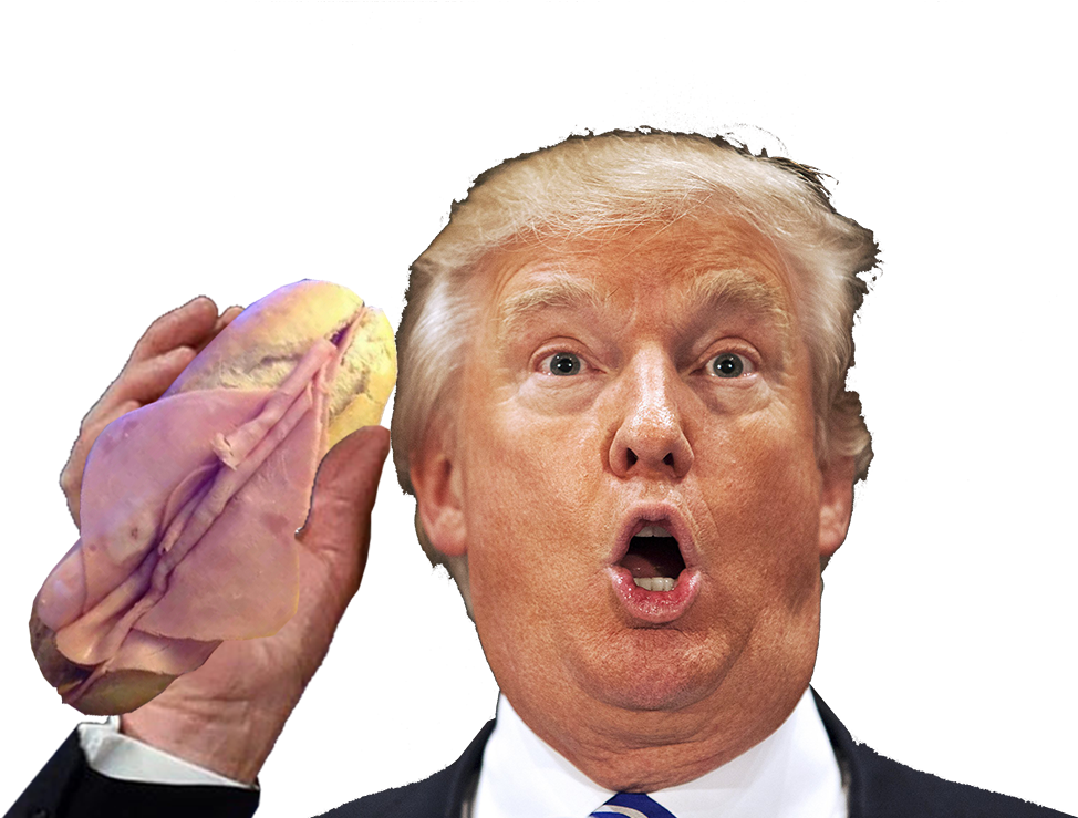 Collection Of Free Trump Transparent Ham Download On - Russia With Love... Mugs (1000x850), Png Download