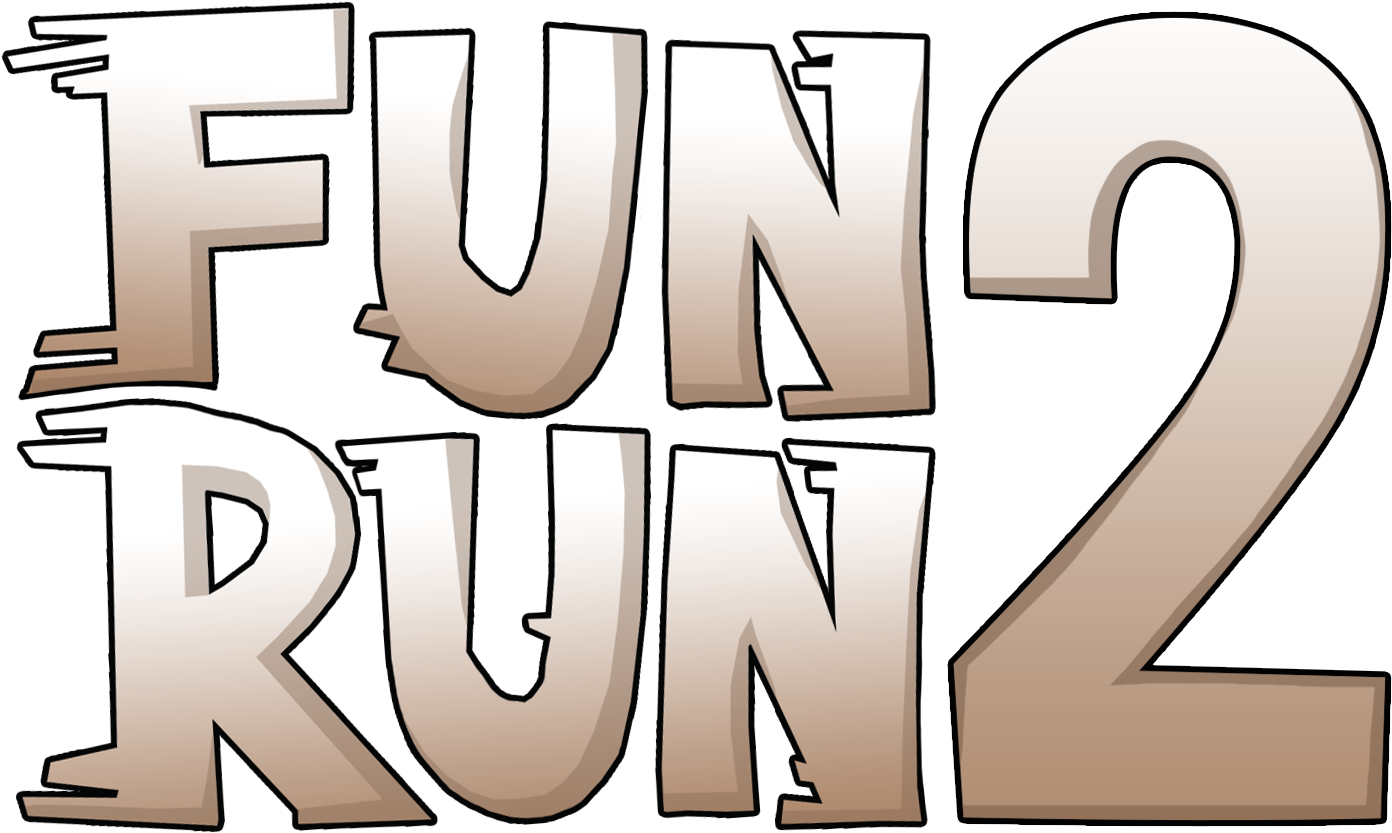 Logo - Fun Run Game Logo (1535x974), Png Download