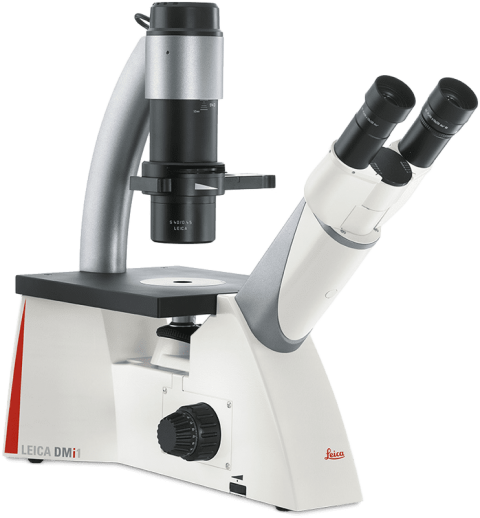 Leica Dmi1 Inverted Phase Contrast Digital Microscope - Leica Dmi1 (420x453), Png Download