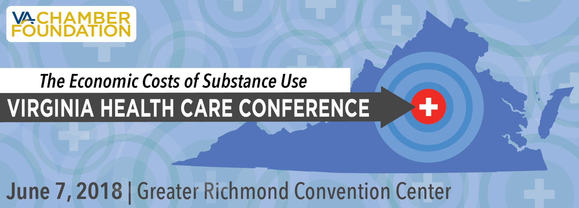 2018 Hc Banner Final No Save The Date - Virginia Rectangle Car Magnet (2000x720), Png Download