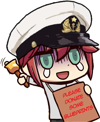 Please Donate Some Blueprints - Kancolle Emote (379x421), Png Download