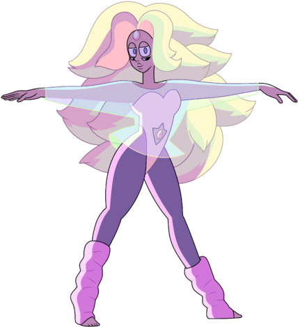 Rainbow Quartz By Lenhi Rims - Steven Universe Rainbow Quartz (467x479), Png Download