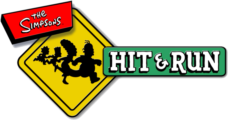 The Simpsons Hit And Run Logo - Simpsons Hit And Run Logo (800x480), Png Download