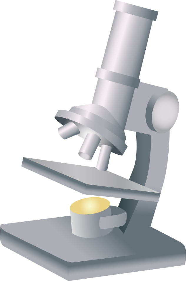 Microscope (632x957), Png Download