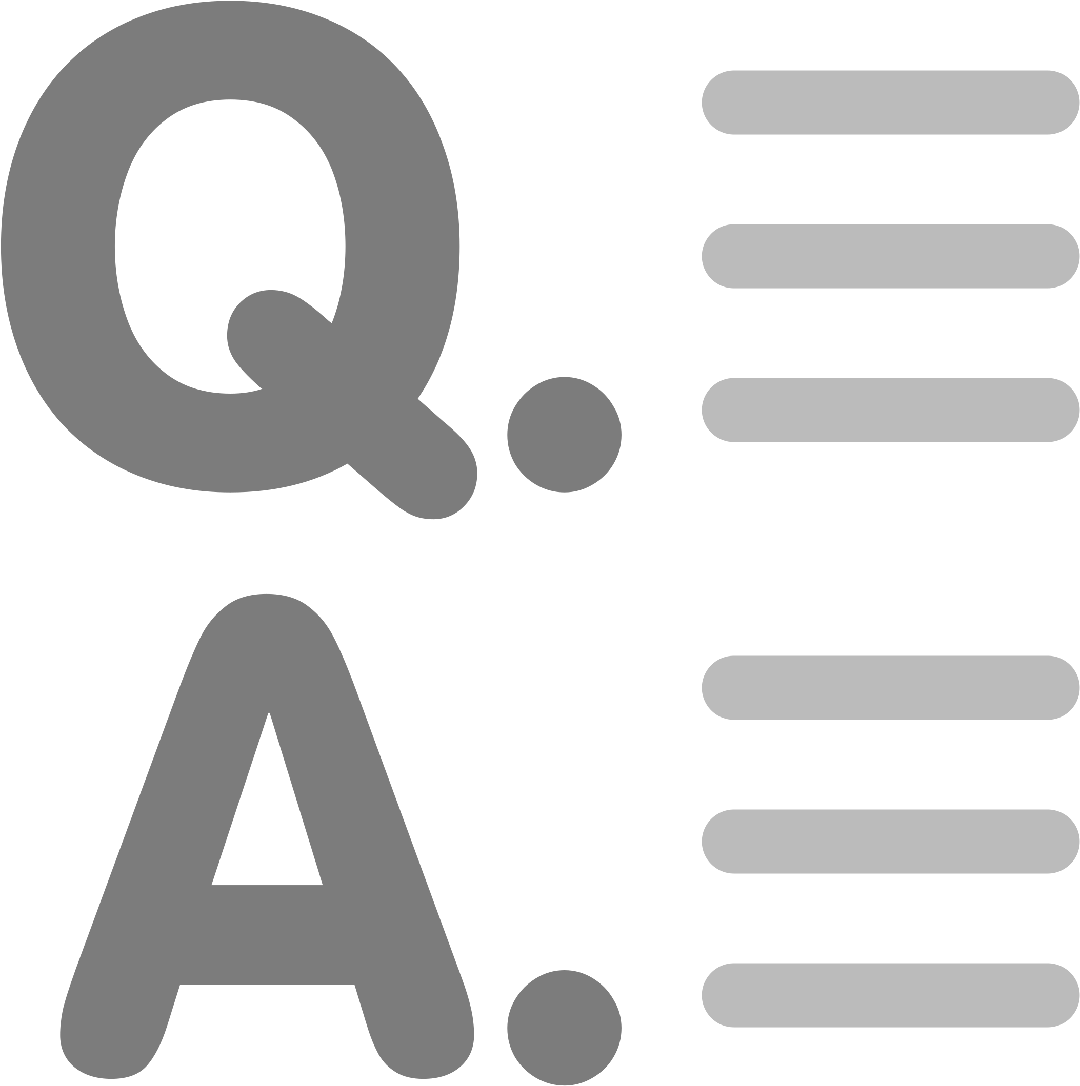 Question And Answer Cute Clipart - Quiz Clip Art (2400x2400), Png Download