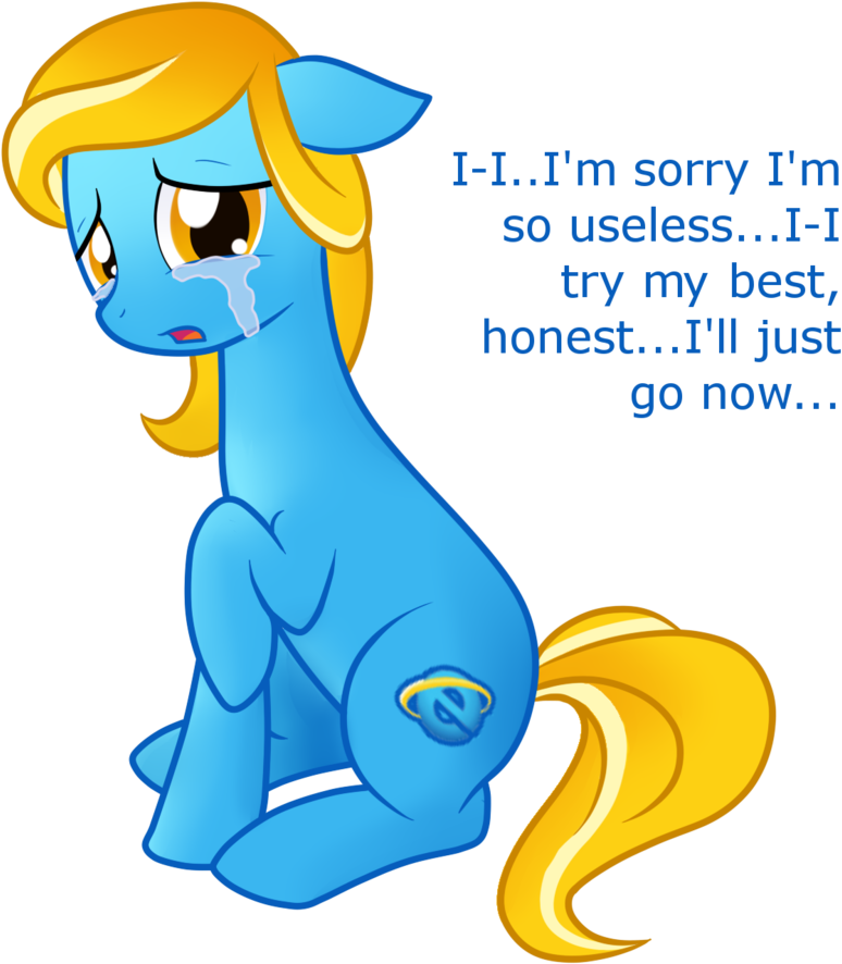 Staticwave12, Browser Ponies, Crying, Dialogue, Earth - Internet My Little Pony (850x1024), Png Download