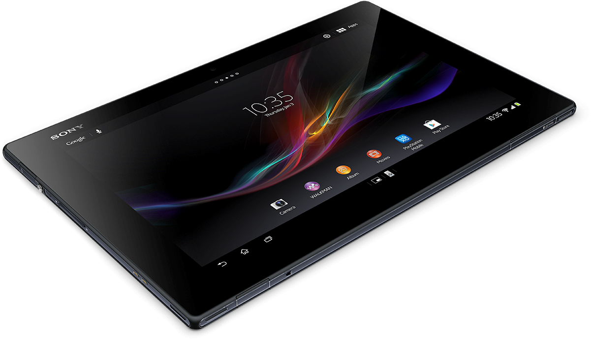 Tablet Png Image - Sony Xperia Tablet Z (1240x840), Png Download