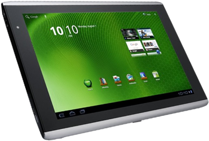 Acer Iconia A500 - Acer A500 (551x346), Png Download