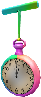 Typical Rainbow Pocket Watch - Watch (420x420), Png Download
