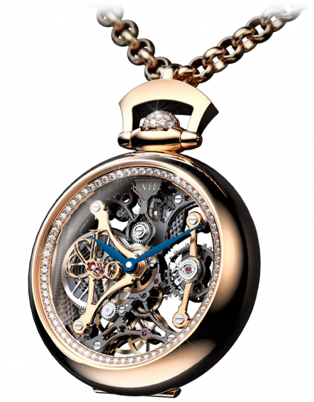 Brilliant Pocket Watch Pendant - Jacob And Co Pocket Watch (443x567), Png Download