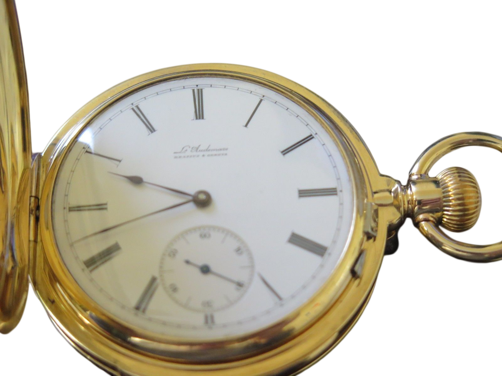 Audemas Minute Repeater Pocket Watch - Watch (1600x1200), Png Download