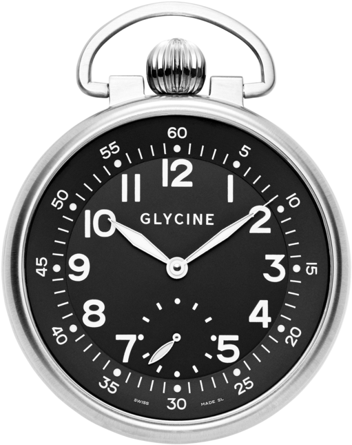 Glycine F 104 Pocketwatch Ref - Glycine F104 (590x800), Png Download