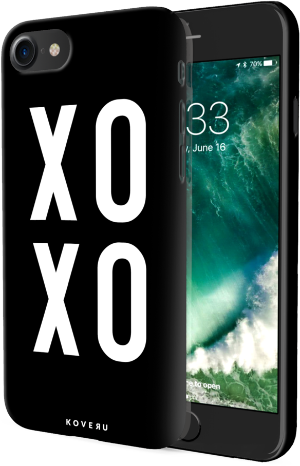 Xoxo Case Back Cover For Iphone 7/8 - Griffin Reveal Case For Apple Iphone 7/6s/6 In Clear (1024x1024), Png Download