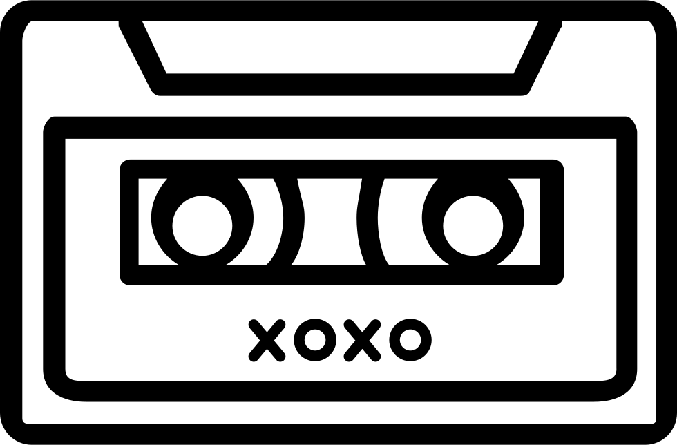 Png File Svg - Cassette Tape (980x644), Png Download
