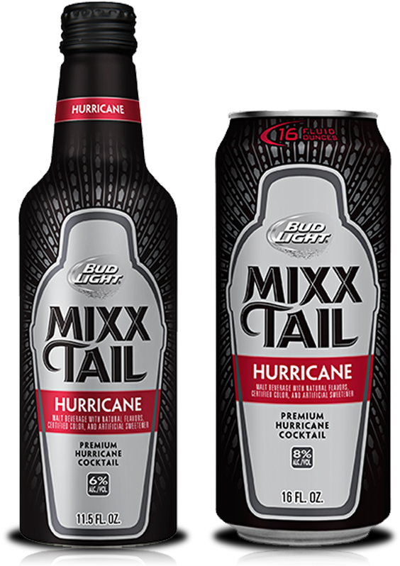Bud Light Mixx Hurricane 24oz - Bud Light Mixx Tails (800x800), Png Download
