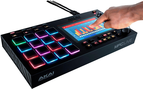 Akai Mpc Live (543x519), Png Download