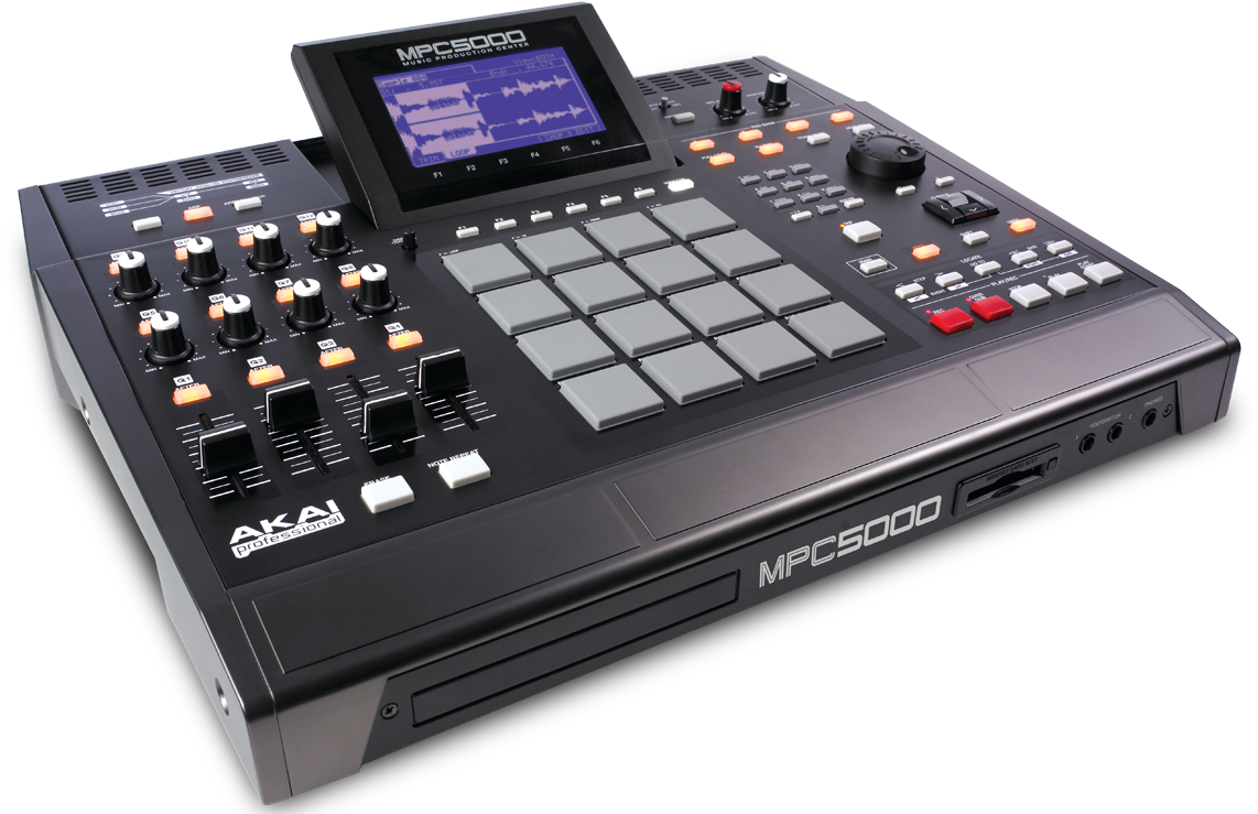 Akai Mpc5000 - Akai Mpc 5000 (1200x750), Png Download