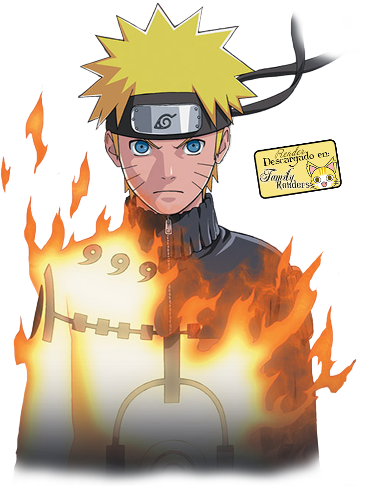 Naruto Render (804x993), Png Download