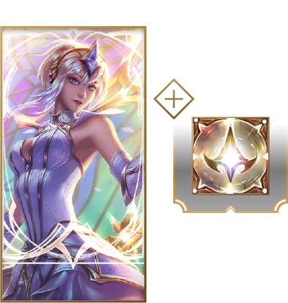 Luxborder - Elementalist Lux Frame (419x441), Png Download