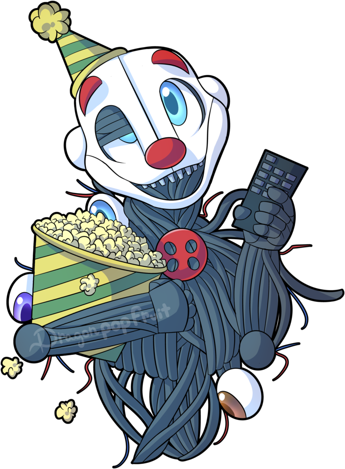 Free Download Dragon Pop Fruit Fnaf Clipart Five Nights - Fnaf Ennard (848x942), Png Download