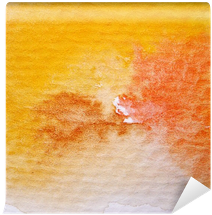 High-resolution Watercolour Background In Warm Color - Painting (400x400), Png Download