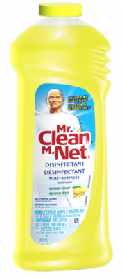 Mr Clean Citrus Cleaner 9x800ml - Mr. Clean Magic Eraser Assorted Variety Tub 6 Pieces (400x400), Png Download