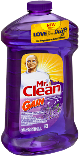 Mr. Clean 40 Fl. Oz. Multi Surface Liquid Cleaner With (600x600), Png Download