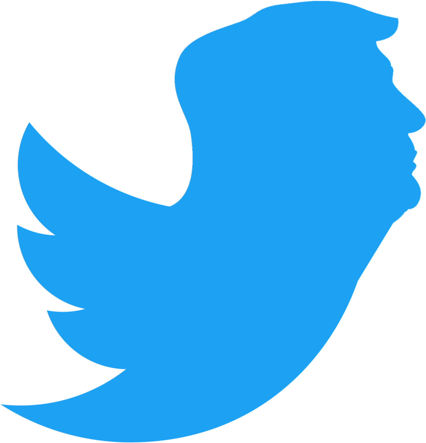 Big Image - Trump Twitter Bird (2400x2198), Png Download